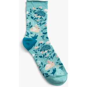 Soket Çorap Hayvan Desenli