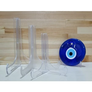 Erdoğan Hobi Teşhir Ayak 10 Adet 11X15CM Plastik Tabak Ayak Çerçeve Fotoğraf Ayak Masa Üstü Ayak  Şövalye Stand