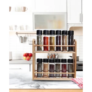 Chef Taste Ahşap Standlı 12'li Baharatlık Takımı