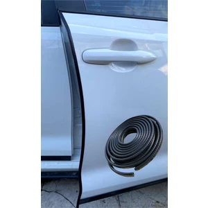 EK Tuning 5m Kapı Koruma Fitili Siyah Çarpma Çizik Önleyici Fitil