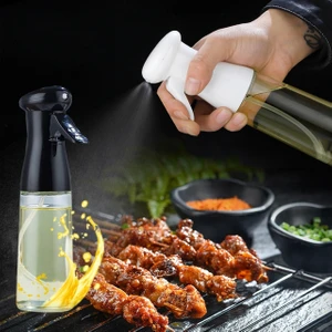 Mapple Home Cam Sprey Şişe, Spreyli Zeytinyağı Şişesi, Barbekü Sprey Şişesi, Airfryer Tasarruf Için Sprey Cam
