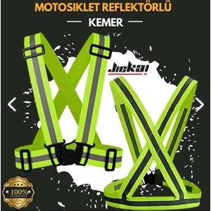 Motosiklet/Bisiklet Reflektörlü Kemer Yelek