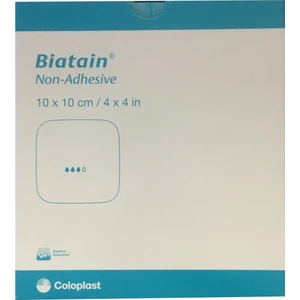 Coloplast Biatain Non-Adhesive 10*10 Cm 4*4 In Ref:33410 (10 Adet