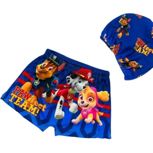 Lolli Boom Kids Erkek Çocuk Sevimli Paw Petrol Itfaiyeci Köpek ve Takım Arkadaşları Mayo Bone 2'li Set