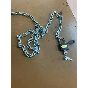 Tutar Nalbur 4 mm Zincir Asma Kilit Set