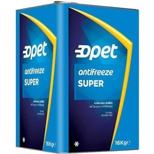 Süper Antifreeze Konsantre Mavi Teneke 16 kg