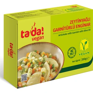 Vegan Zeytinyağlı Garnitürlü Enginar 200 gr