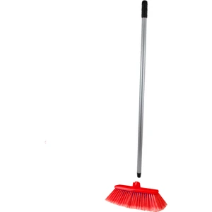 Ground Temizlik Fırçası Seti 120 cm Metal Saplı Kırmızı