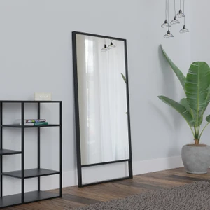 Dekomodern Croft Siyah Dekoratif Boy Aynası