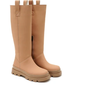 Liana Krem Kadın Çizme