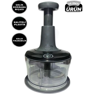 Rondo Blender Çelik Bıçaklı Basmalı El Rondosu