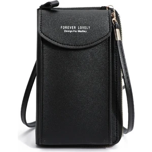 Kadın Pu Deri Crossbody Kart Tutucu Messenger Çanta (Yurt Dışından)