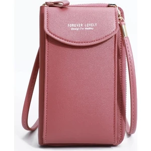 Kadın Pu Deri Crossbody Kart Tutucu Messenger Çanta (Yurt Dışından)