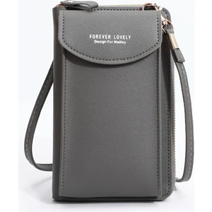 Kadın Pu Deri Crossbody Kart Tutucu Messenger Çanta (Yurt Dışından)