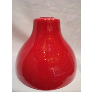 Kuğulu Avize Hakiki Opalin Tekli Avize Camı.kırmızı Renkte.(E.27)