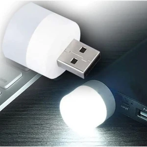 Taşınabilir Mini USB LED Işık Lamba Gece Lambası ( 2 Adet ) Tüm USB Girişleriyle Uyumlu