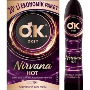 Nirvana Hot 20'li Prezervatif + Nirvana Hot 100 ml Jel