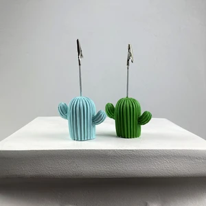 Oasis Decoration Yeşil Nane Kaktüs Not Tutucu 2'li Set