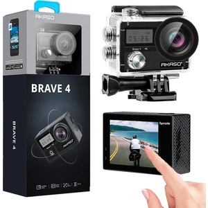 Brave 4 4K Aksiyon Kamera ve Aksesuar Seti (Akaso Türkiye 2 Yıl Garantili)