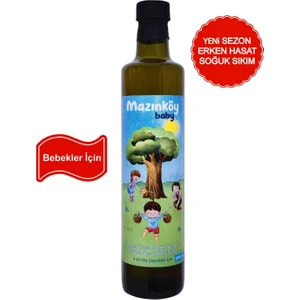 Mazınköy Bebek Zeytinyağı 500 ml Erken Hasat Soğuk Sıkım
