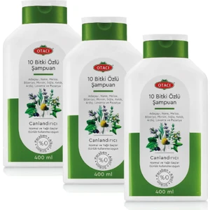 Şampuan Bitki Özlü Canlandırıcı 400 ml * 3ADET