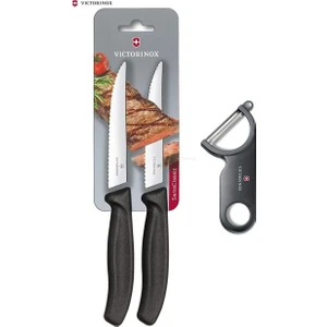2'li Biftek Bıçağı ve Soyucu Özel Steak Set