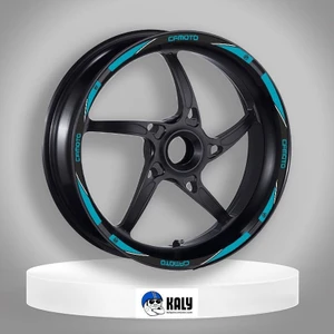 Cf Moto 150 Nk Jant Şeridi Turkuaz