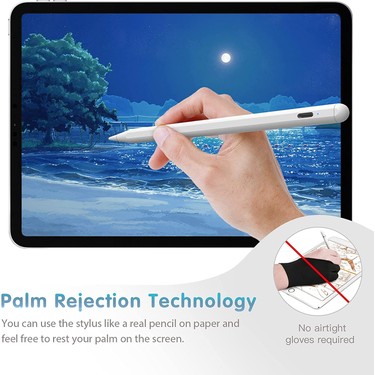 M.TK Moveteck Apple Ipad Mini 6 Uyumlu Pen Manyetik Avuç Fiyatı