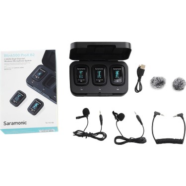 Saramonic Blink500 ProX B2 ワイヤレスマイク【新品】 Saramonic BLINK500 Prox B2 Kablosuz Ikili Mikrofon Fiyatı