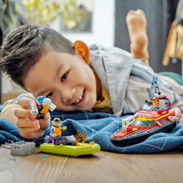 LEGO® City İtfaiye Kurtarma Teknesi 60373 - 5 Yaş & Üzeri Fiyatı