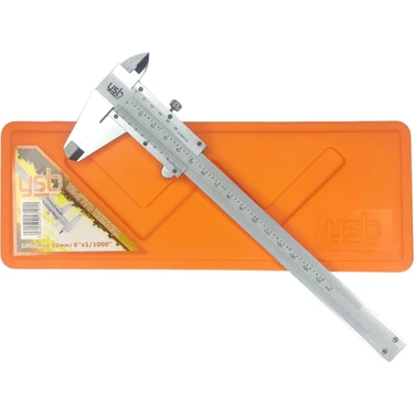 Ysb 150 mm Mekanik Kumpas Hassas Çift Çene (150 mm X 0,02