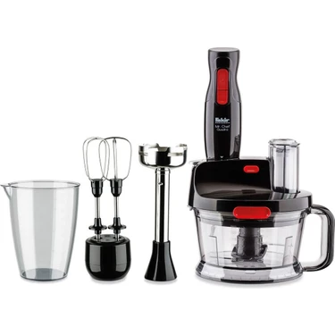 Fakir Mr.Chef Quadro Siyah 1000 W Blender