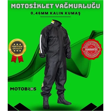 Motobros Motosiklet Cepli Reflektörlü Motorcu