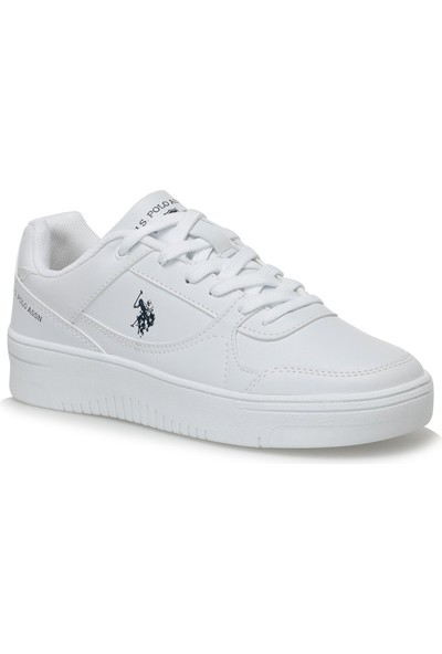 U.s. Polo Assn. Lee Wmn 3fx Beyaz Kadın Sneaker