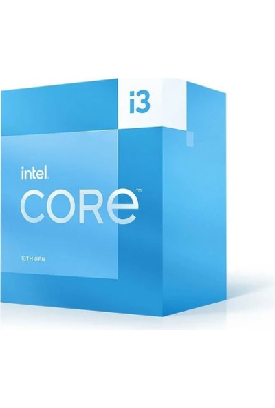 Intel Core i3 13100F 3.40GHz 4 Çekirdek 12MB Önbellek LGA1700 Soket 10nm İşlemci - BX8071513100F