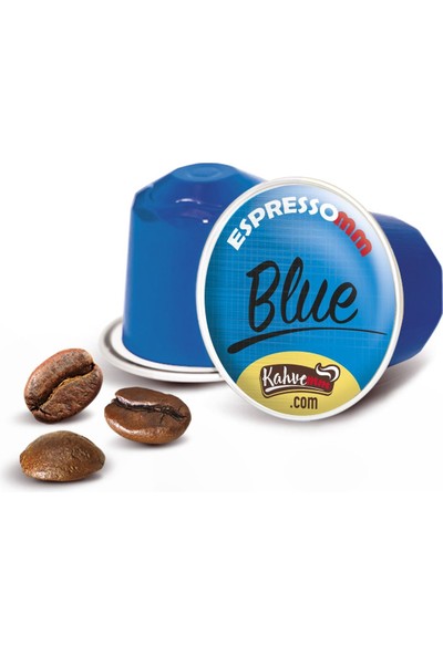 Espressomm® Premium Blue Alüminyum Kapsül Kahve Kafeinsiz 10 Adet Nespresso® Uyumlu