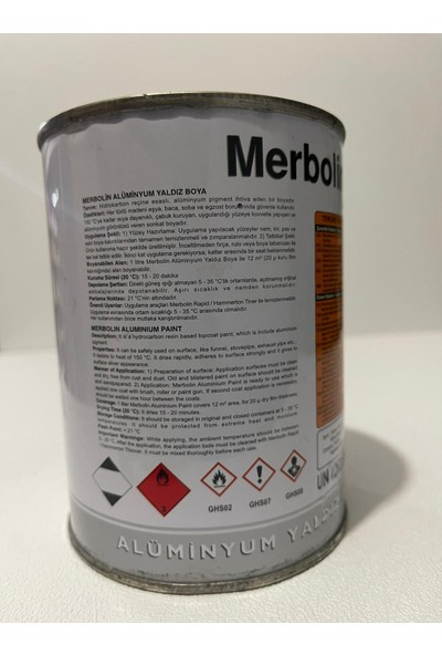 Merbolin Alüminyum Yaldız Boya 0,75 lt