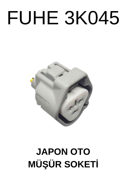 3 Pin Oto Elektrik Tesisat Soketi