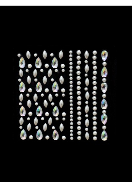 Tırnak Süsleme ve Makyaj Taşı, Yüz ve Vücut Süsleme Sticker Kristal ve Inci Taşlar fiyatları
