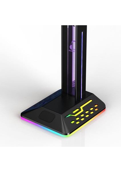 1 Set Kulaklık Standı 7 Rgb Işık Efektleri Kulaklık Depolama Renkli Nefes Alma (Yurt Dışından) indirimleri