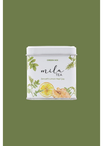 Green Mix Zencefil Limon Yeşilçay 70 gr