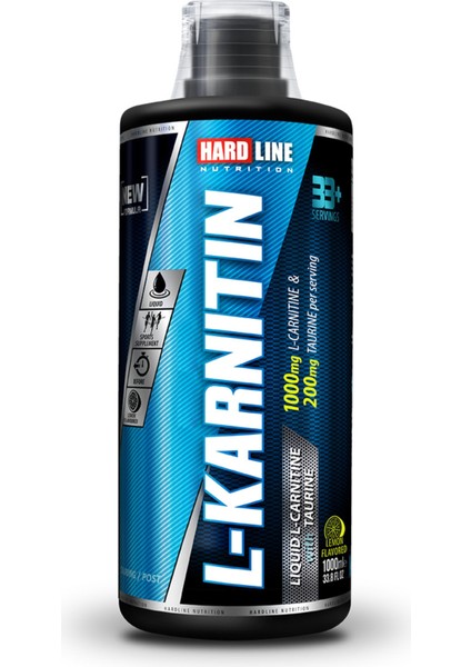 Hardline L-Carnitine Limon Aromalı 1000 Ml