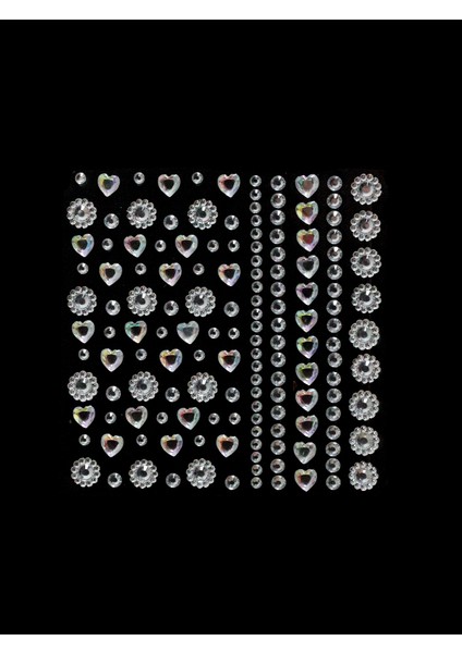 Tırnak Süsleme ve Makyaj Taşı, Yüz ve Vücut Süsleme Sticker Kristal Taşlar fiyatları