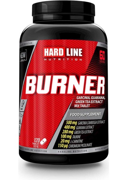 Hardline Burner 120 Tablet - Aromasız