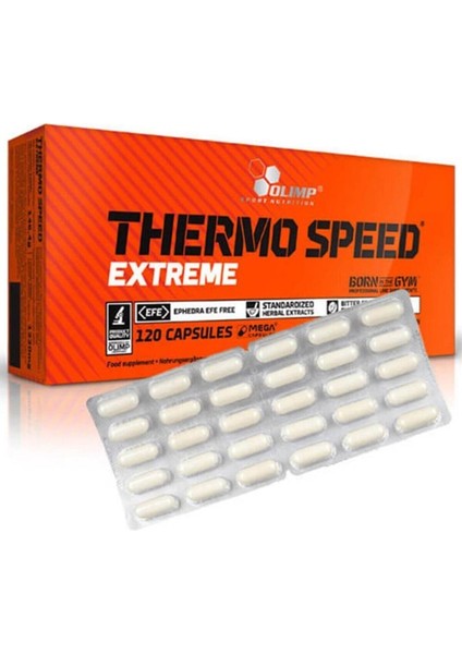 Thermo Speed Xtreme 120 Kapsül 120 Servis