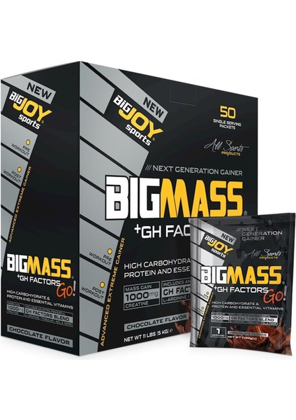 Bigjoy Sports Bigmassgo Gh Çikolata 50 Servis(5kg)