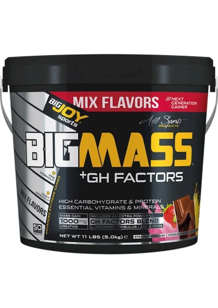 Bigjoy Sports Bigjoy Sports Bıgmass Gainer Gh Factors Mıx 5kg Bigjoy