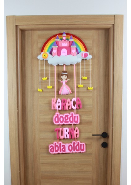 Kardeş Isimli Şato Bebek ve Hastane Odası Kapı Süsü fiyatları