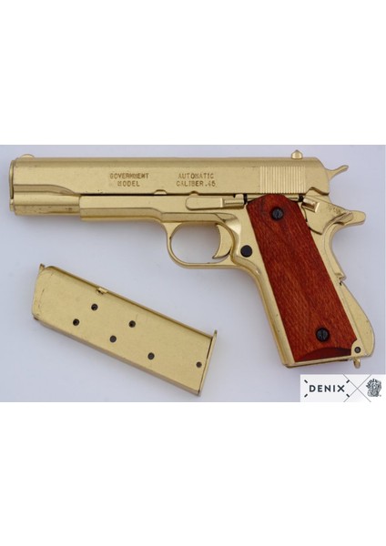 Dnx Tarihi Silahlar › Denix Koleksiyon Grubu-Otomatik .45 Tabanca M1911A1, Abd 1911 (Birinci Dünya Savaşı ve Iı)-Orijinalden Ilham Alan Tasarım.