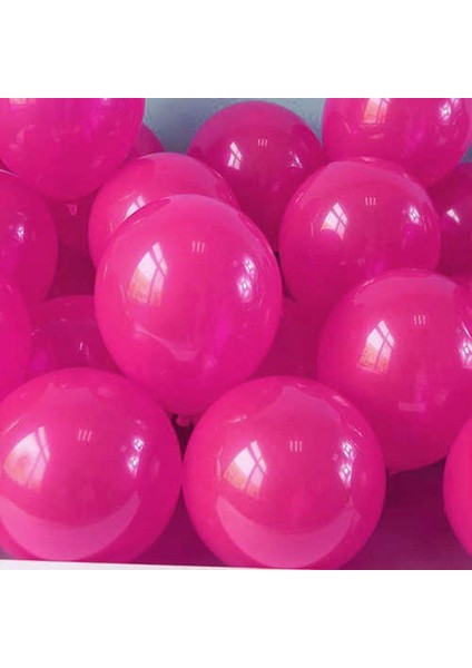Lastik Lateks Mat Balon 25 Adet Kırmızı Siyah Sarı Turuncu Pembe Mavi Mor Yeşil Küf Yeşili Şeffaf Lacivert Fuşya Gri Kahverengi